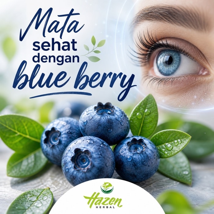 MATA SEHAT DENGAN BUAH BLUE BERRY