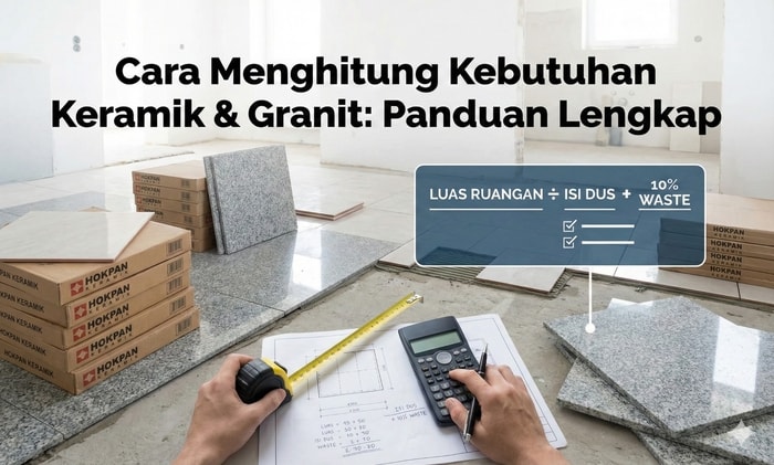 Cara Menghitung Kebutuhan Keramik & Granit: Panduan Lengkap