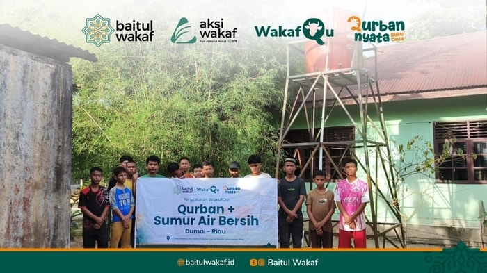 Sinergi Kurban dan Wakaf Sumur: Akhiri Krisis Air Bersih di Pesantren Hidayatullah Dumai