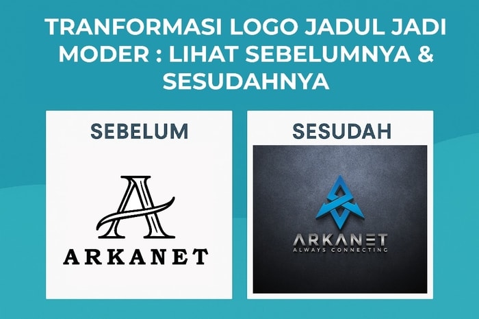 Transformasi Logo Jadul Jadi Modern: Lihat Sebelum & Sesudahnya!