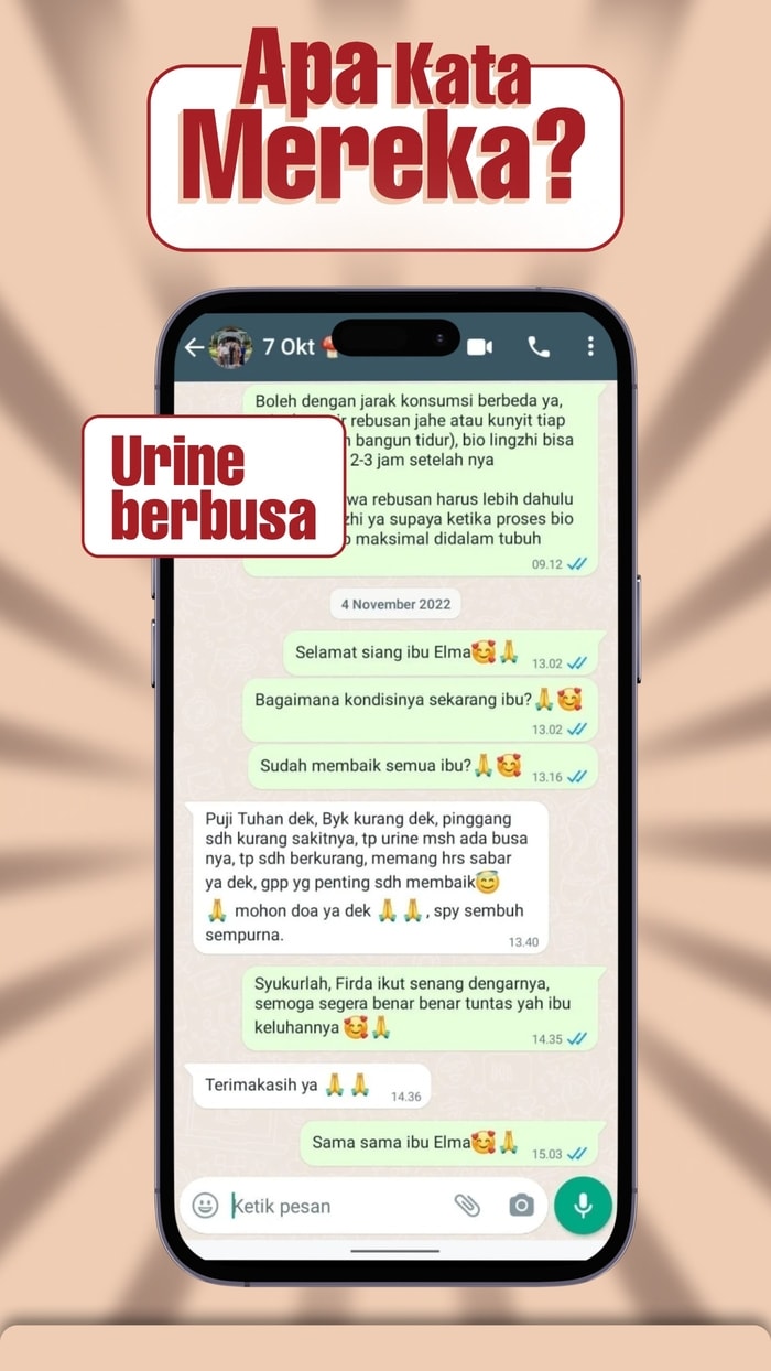Testimoni Bio Lingzhi Pro