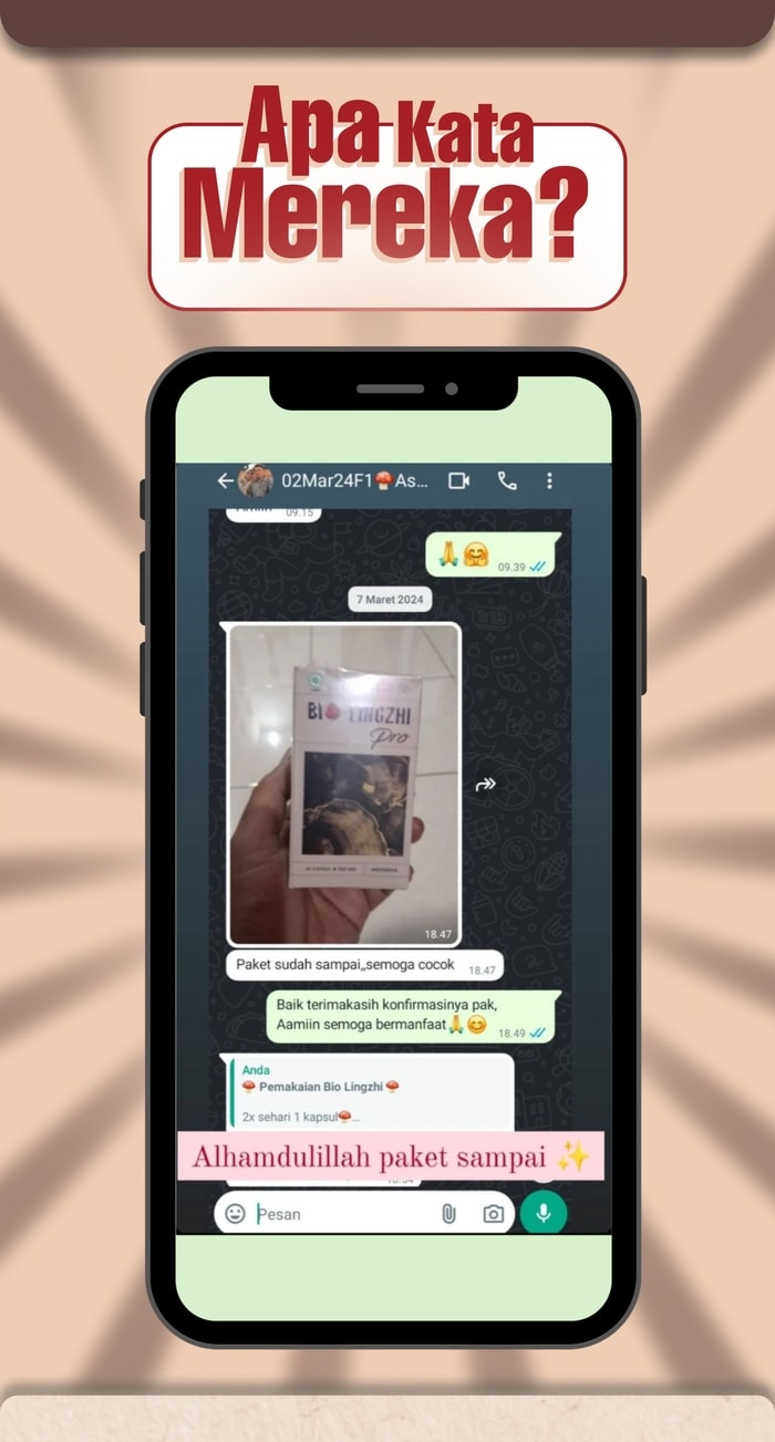 Testimoni Bio Lingzhi Pro