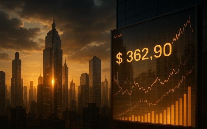 Emas Tembus Rekor Tertinggi Baru di $3.862,90, Naik 45% Sepanjang 2025