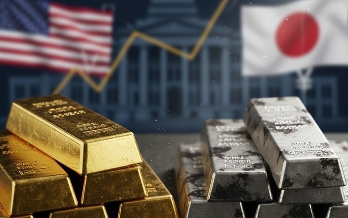 Harga Emas Turun Tipis ke $4.354, Perak Melonjak Dekati Rekor Tertinggi Baru