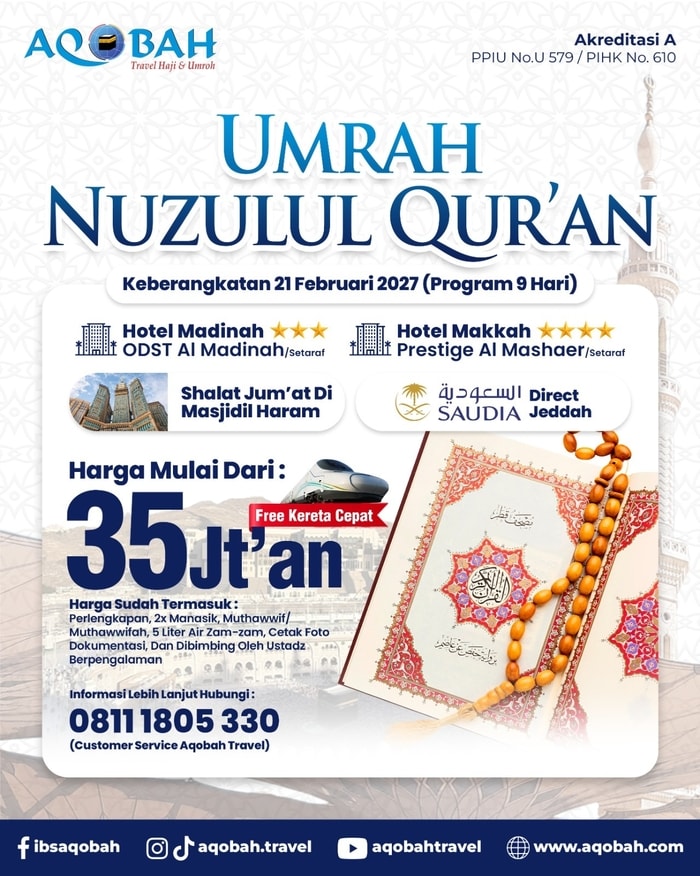 Umroh Nuzulul Quran