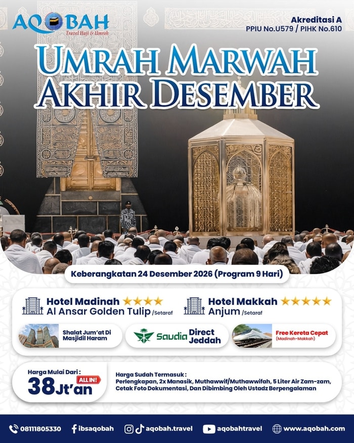 Umroh Marwah Akhir Desember