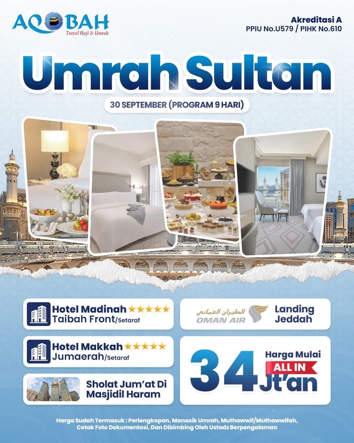 Umroh Sultan 30 September