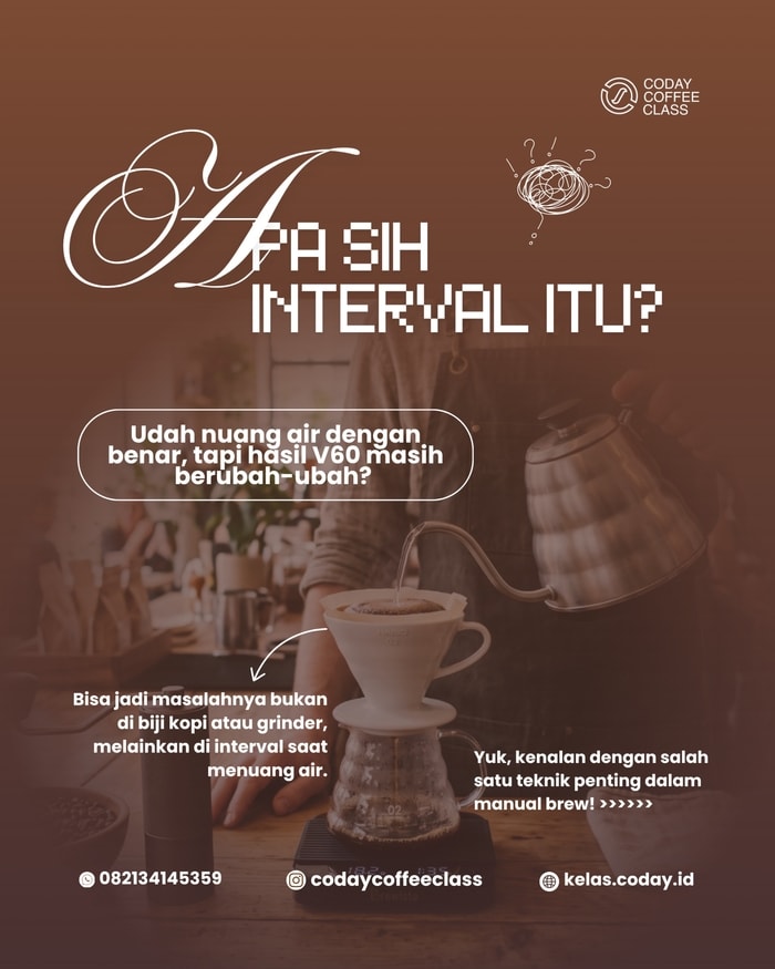 Apa Itu Interval dalam Manual Brewing? Kunci Rahasia Kopi yang Konsisten