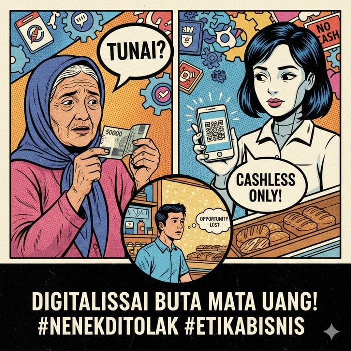 Ketika "Cashless" Mencederai "Customer Focus"