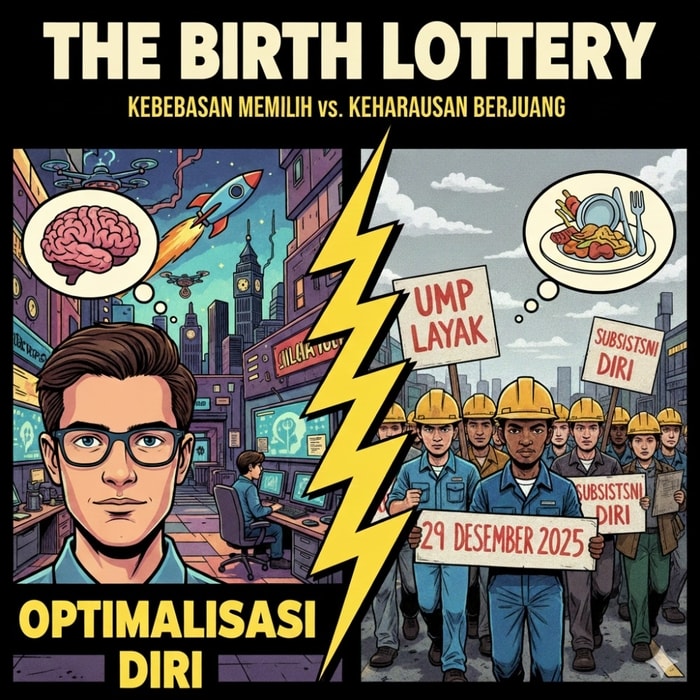 Pencarian Optimalisasi versus Pencarian Subsistensi