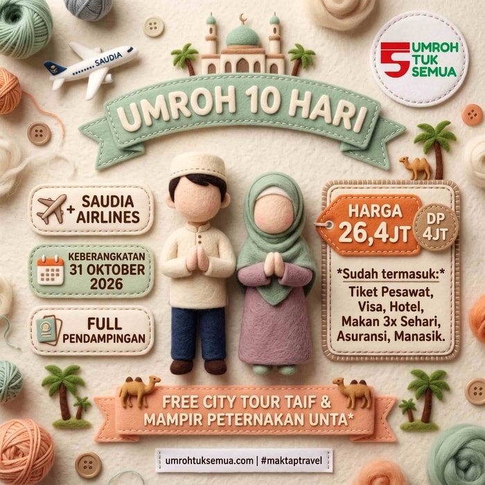 UMROH 31 OKTOBER SAUDIA