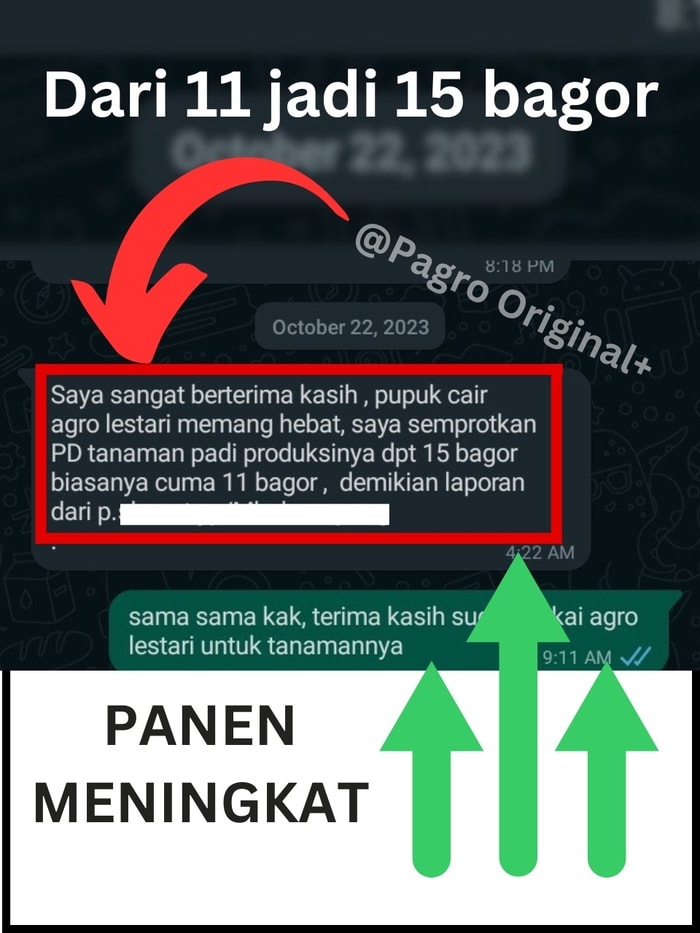 testimoni pupuk agro lestari