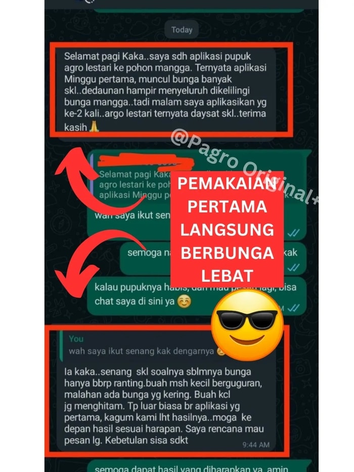 testimoni pupuk agro lestari