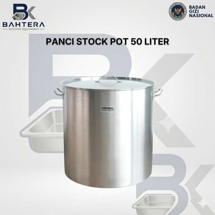 panci stock pot 50 liter, panci stainless steel 50 liter, panci MBG, panci SPPG, panci Badan Gizi Nasional, panci dapur industri, panci masak kapasitas besar, stock pot stainless steel, panci sup besar, panci kaldu stainless steel, panci makanan bergizi, peralatan dapur MBG, peralatan dapur SPPG, panci komunal, panci katering, panci produksi massal, panci food grade, panci dapur industri makanan, stock pot 50 liter, panci stainless steel food grade