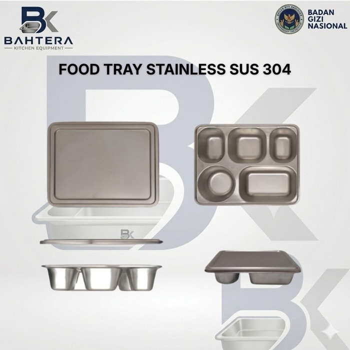 food tray stainless steel, food tray sus 304, nampan makan stainless, tray makan mbg, food tray makanan bergizi gratis, tray makan sekolah, nampan makan food grade, tray stainless steel 304, food tray catering, tray makan kompartemen, nampan makan sus 304, tray makan tahan karat, perlengkapan dapur mbg, food tray stainless premium, tray distribusi makanan, tray makan rumah sakit, tray makan pesantren, tray makan komunal, peralatan mbg, baht era kitchen equipment