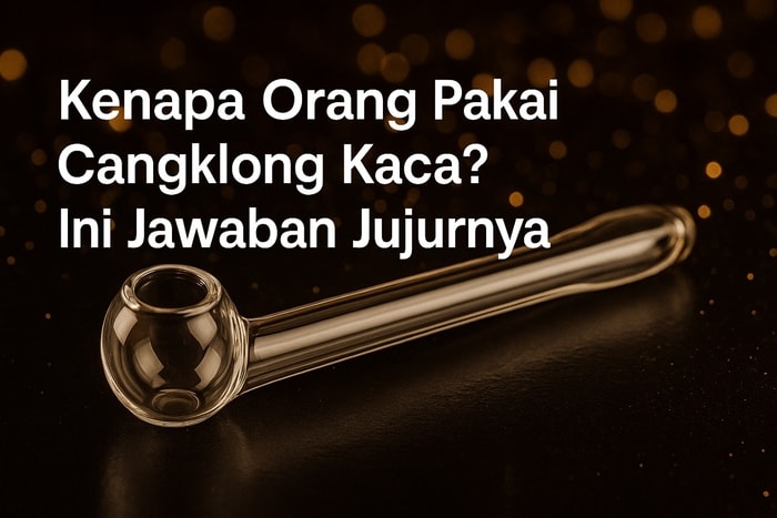 Kenapa Orang Pakai Cangklong Kaca? Ini 6 Alasannya yang Bikin Penasaran