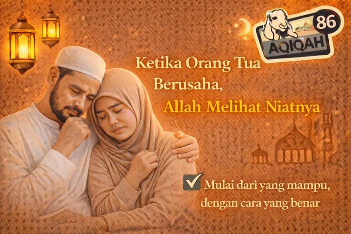 Ketika Orang Tua Berusaha, Allah Melihat Niatnya