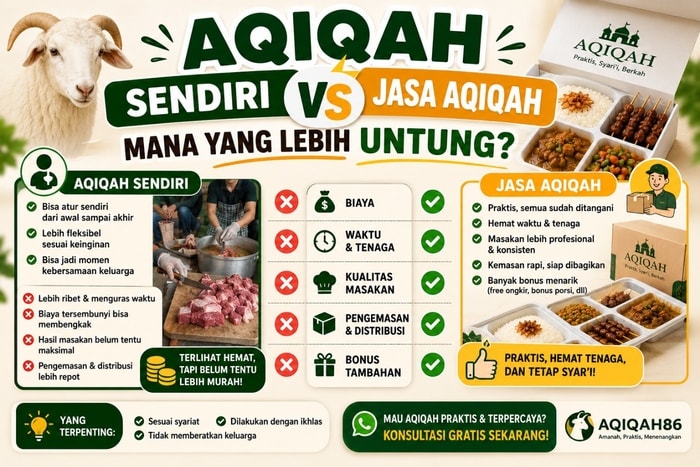 Aqiqah Sendiri vs Jasa Aqiqah: Mana yang Lebih Untung?