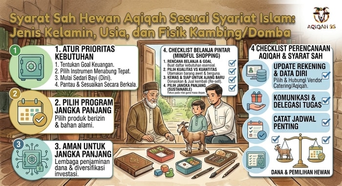 Syarat Sah Hewan Aqiqah Sesuai Syariat Islam: Jenis Kelamin, Usia, dan Fisik Kambing/Domba