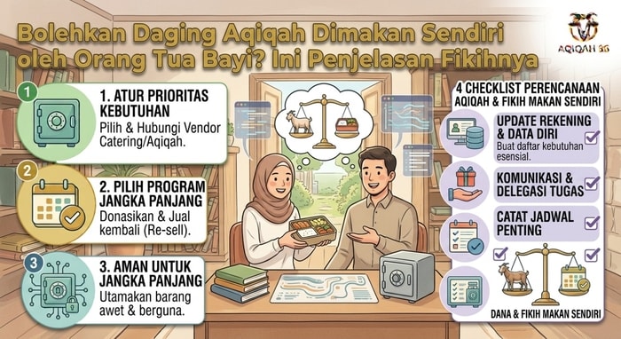 Bolehkan Daging Aqiqah Dimakan Sendiri oleh Orang Tua Bayi? Ini Penjelasan Fikihnya