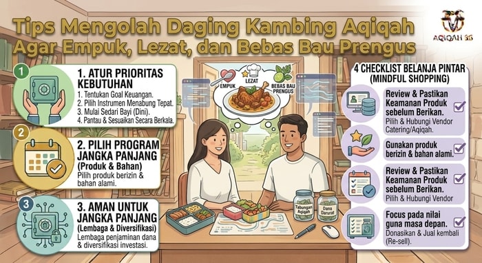 Tips Mengolah Daging Kambing Aqiqah Agar Empuk, Lezat, dan Bebas Bau Prengus
