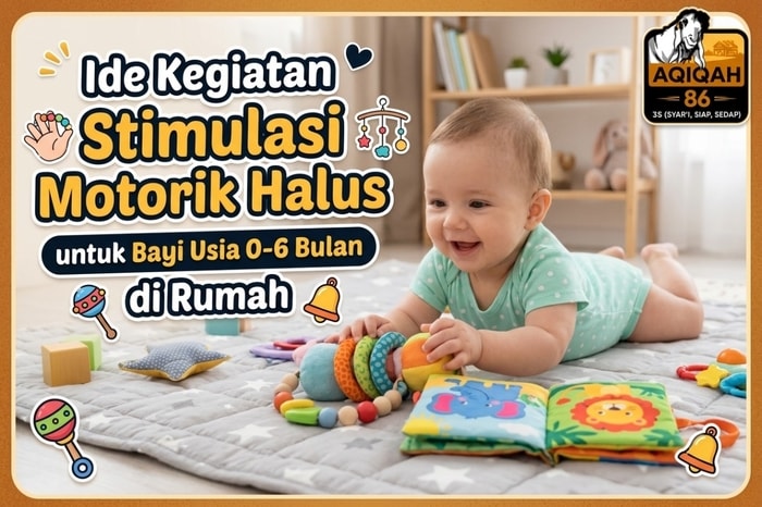 Ide Kegiatan Stimulasi Motorik Halus untuk Bayi Usia 0-6 Bulan di Rumah