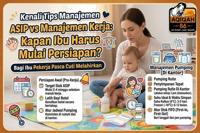 Tips Mengatur Manajemen ASI Perah (ASIP) bagi Ibu Pekerja yang Selesai Masa Cuti Melahirkan
