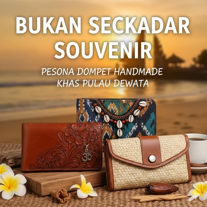 Bukan Sekadar Souvenir: Pesona Dompet Handmade Khas Pulau Dewata