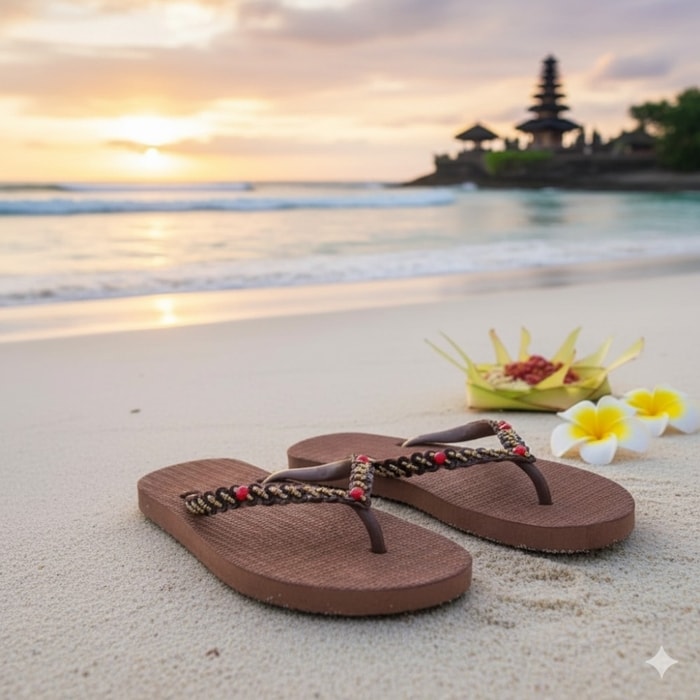 Sandal Jepit Monte Bali: Wajib Bawa Pulang! Kecantikan Manik-Manik yang Bikin Kaki Auto Bling-Bling