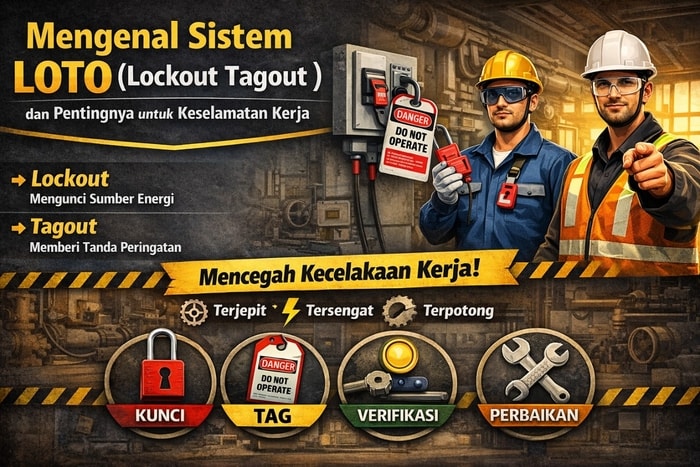 Mengenal Sistem LOTO (Lockout Tagout) dan Pentingnya untuk Keselamatan Kerja