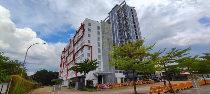 Jual Apartemen Cikarang Tower Monroe Jababeka Full Furnish Fasilitas kolam renang, Gym dan kafetaria