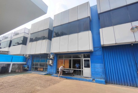 Dijual Gudang Pabrik di Kawasan Industri Jababeka Cikarang Kab Bekasi Luas 3300 / 3799 meter2