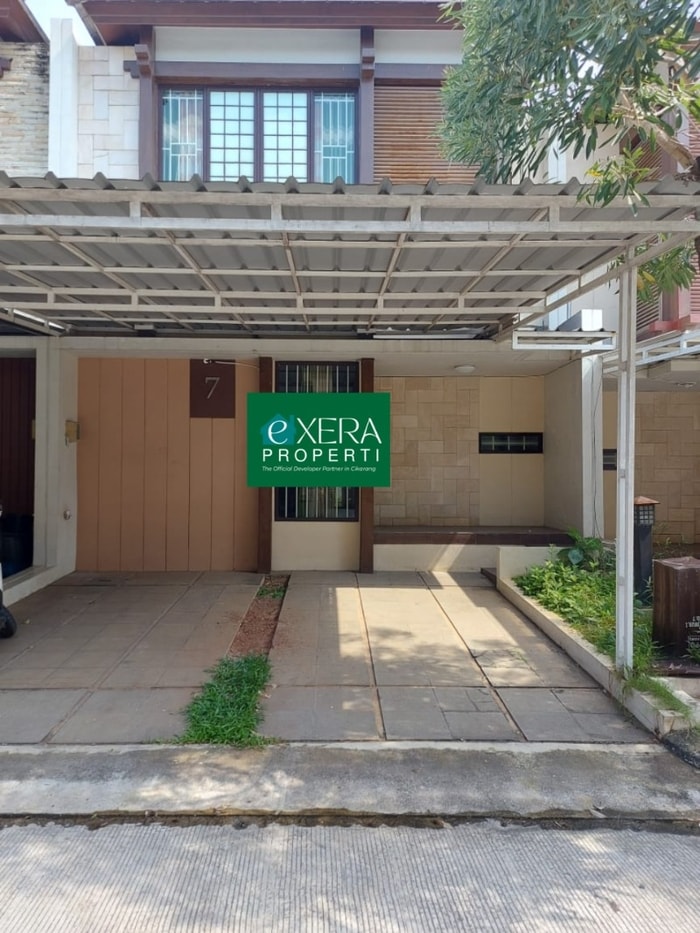Disewakan Rumah The Patio Woodland Lippo Cikarang 3KT Non Furnish