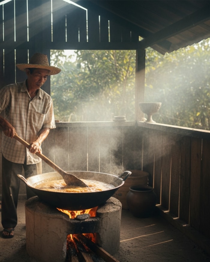 How to Make Palm Sugar: The Traditional Indonesian Process from Aren Tree to Sweet Granule