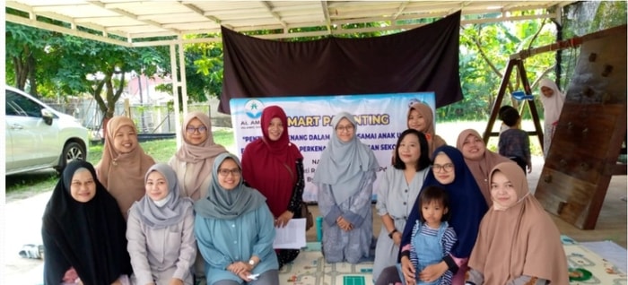 Namil Goes to Al Amani Islamic School Tangerang Selatan