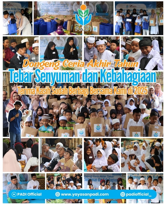 Dongeng ceria berbagi kebahagiaan Akhir tahun