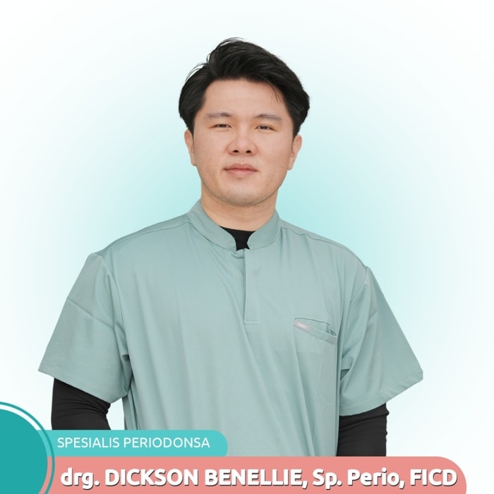 drg. Dickson Benellie, Sp. Perio. FICD