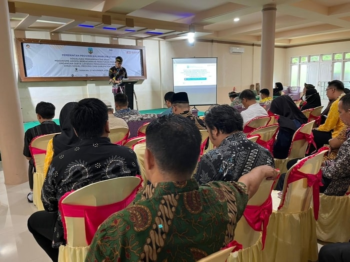 Perkuat Layanan Sosial, Yayasan Almarhamah Hadiri Sosialisasi Mekanisme Pengangkatan Anak Oleh Dinas Sosial Provinsi Kalimantan Utara