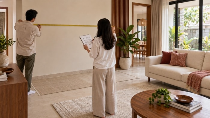 Cara Mengukur Ruang Tamu Sebelum Pesan Sofa Custom