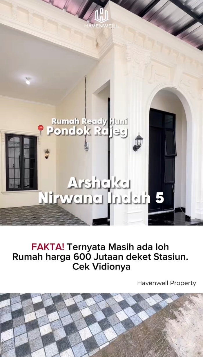 FAKTA! Ternyata Masih Ada Rumah Harga 600 Jutaan Deket Stasiun, Cek Videonya