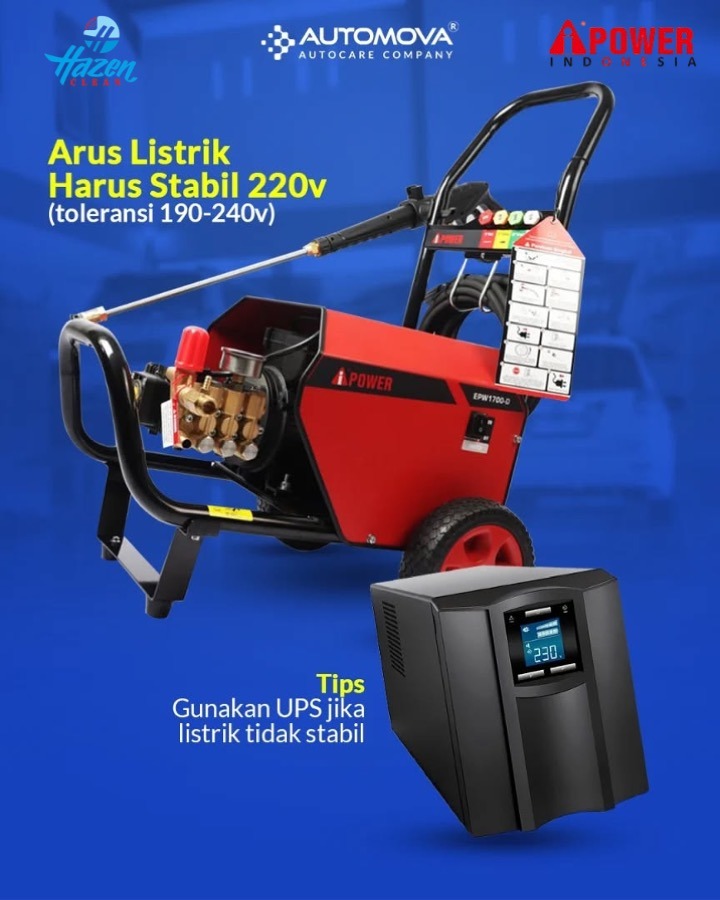 Arus & Tegangan Listrik harus STABIL