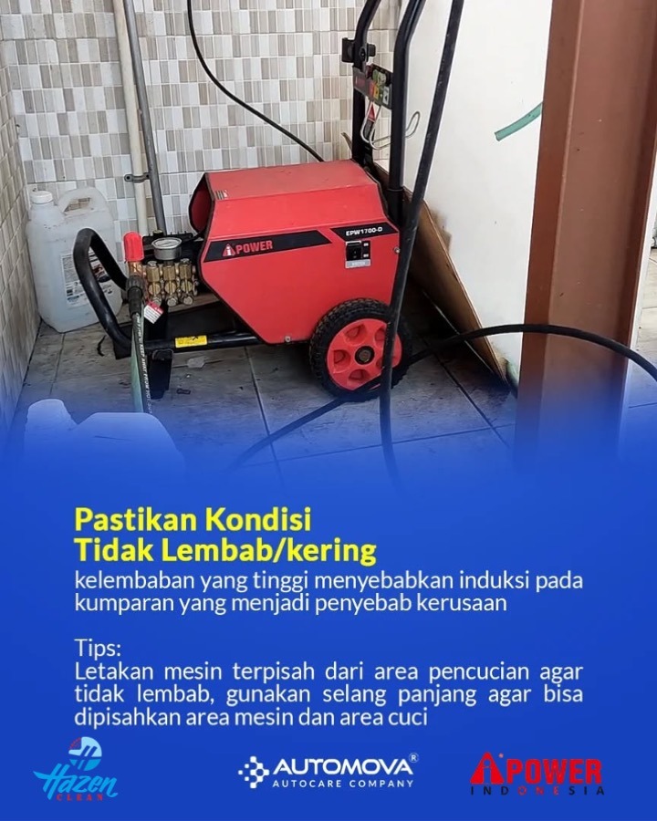 Kondisi Kering (tidak lembab)