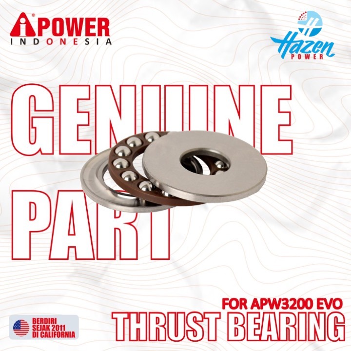 THRUST BEARING pada pompa Axial Jet Cleaner AiPower type APW-3200EVO by HAZENpower