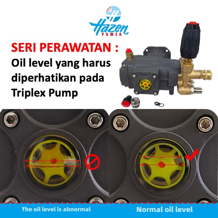 Mengapa Memperhatikan Oil Level itu Penting pada Triplex Pump ?