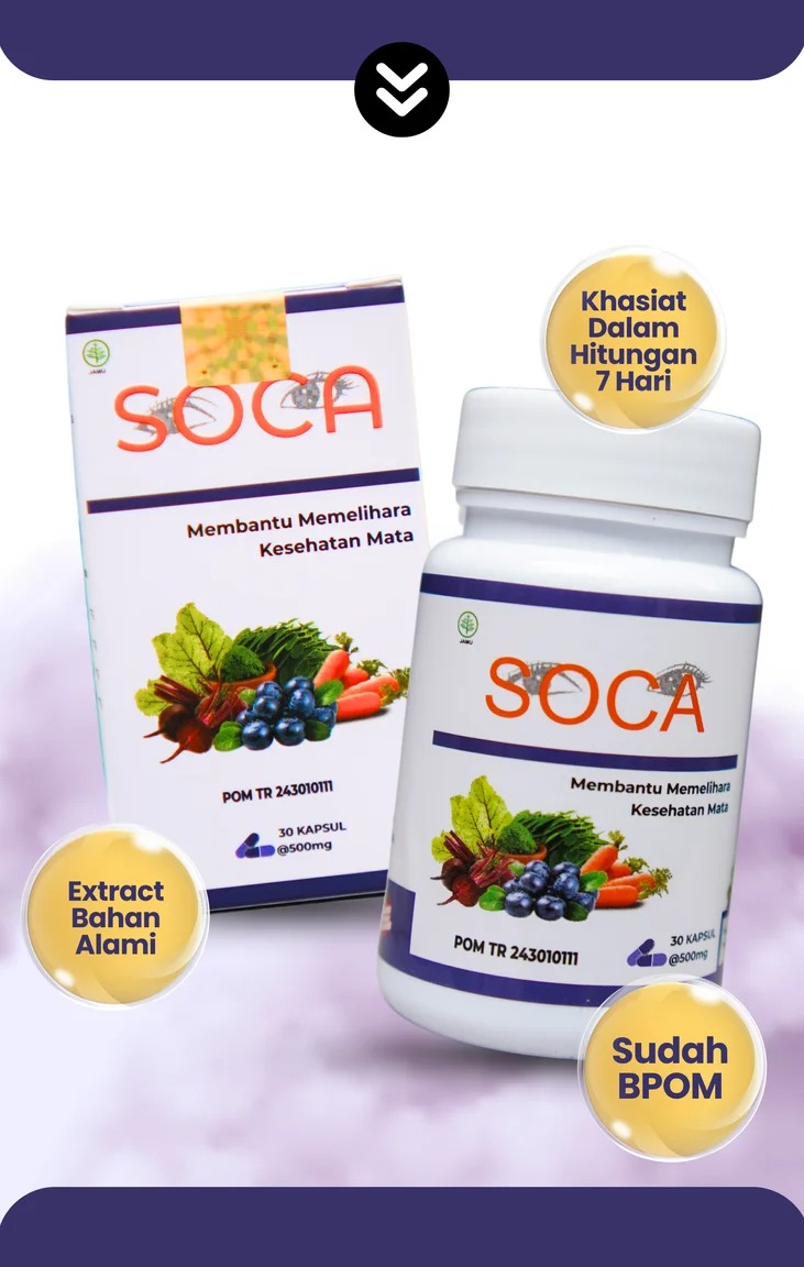 Kapsul Herbal Mata SOCA
