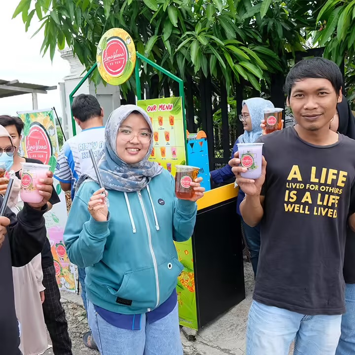 Lima Warna Bisnis Minuman Es Teh Dan Coklat Terlaris