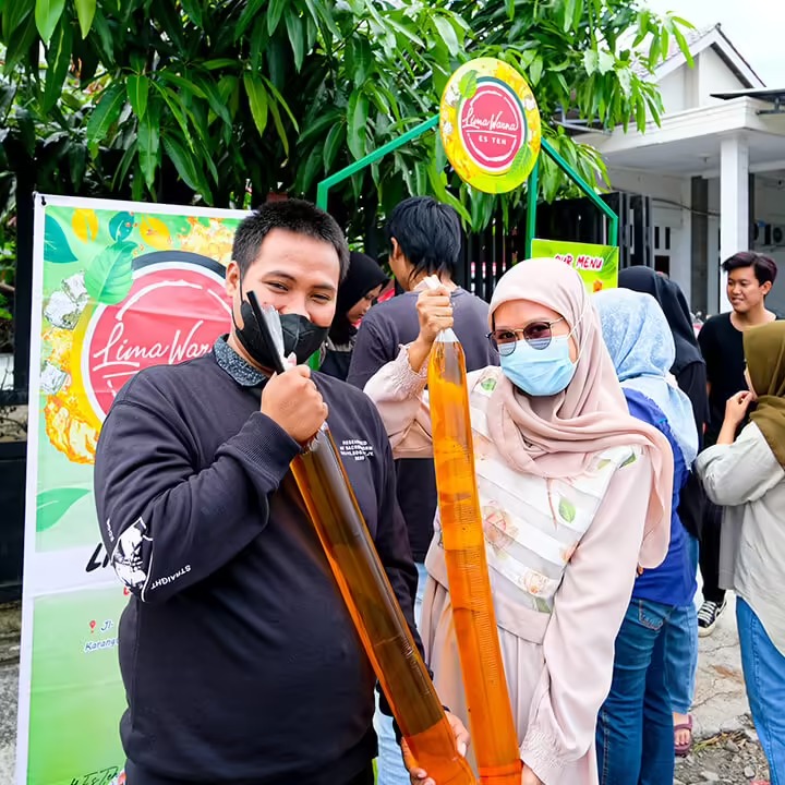 Lima Warna Bisnis Minuman Es Teh Dan Coklat Terlaris
