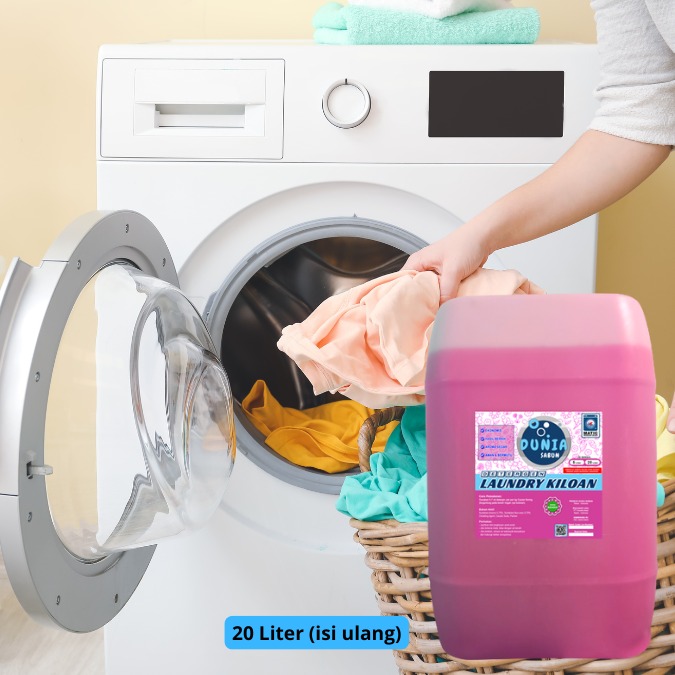 Detergen Cair Laundry Kiloan