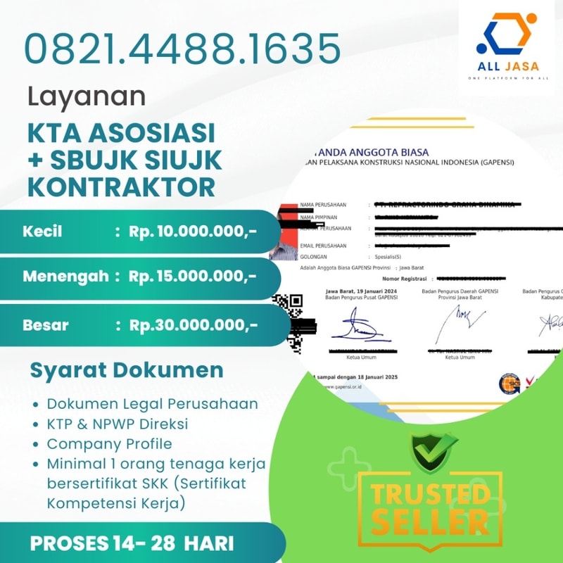 Jasa SBUJK, Jasa KTA Asosiasi, Jasa SIUJK, Pengurusan SBUJK, Pendaftaran SBUJK, Urus SBUJK, Sertifikat Badan Usaha Jasa Konstruksi, Jasa KTA Konstruksi, Daftar KTA Asosiasi, Pengurusan KTA Asosiasi, Jasa Perizinan Konstruksi, Jasa Lisensi Konstruksi, Paket KTA SBUJK, Jasa SKK Konstruksi, Konsultan LPJK, Jasa SBUJK Murah, Urus KTA Cepat, Daftar SBUJK Terpercaya, Pengurusan SIUJK Mudah, Jasa SBUJK Profesional, Bikin SBUJK, Buat SBUJK, Jasa SBUJK Kontraktor, Jasa SBUJK Konsultan, Pendaftaran KTA GAPENSI, Pengurusan SBUJK Kecil, Urus SBUJK Menengah, Bikin SBUJK Besar, Tenaga Ahli Konstruksi, LSBU, Klasifikasi SBUJK, Kualifikasi SBUJK, Tender Konstruksi, Lelang Proyek Konstruksi, Jasa SBUJK Jakarta, Daftar KTA Surabaya, Urus SBUJK Bandung, Pengurusan SIUJK Semarang, Paket KTA SBUJK Yogyakarta, Konsultan SBUJK Malang, Jasa SKK Konstruksi Solo, Jasa LPJK Tangerang, Jasa SBUJK Bekasi, Daftar KTA Depok, Urus SBUJK Bogor, Pengurusan SIUJK Sidoarjo, Paket KTA SBUJK Gresik, Konsultan SBUJK Kediri, Jasa SKK Konstruksi Serang, Jasa LPJK Cilegon, Jasa SBUJK Cimahi, Daftar KTA Cirebon, Urus SBUJK Sukabumi, Pengurusan SIUJK Tasikmalaya, Paket KTA SBUJK Karawang, Konsultan SBUJK Purwakarta, Jasa SKK Konstruksi Subang, Jasa LPJK Garut, Jasa SBUJK Indramayu, Daftar KTA Semarang, Urus SBUJK Surakarta, Pengurusan SIUJK Magelang, Paket KTA SBUJK Pekalongan, Konsultan SBUJK Tegal, Jasa SKK Konstruksi Salatiga, Jasa LPJK Kudus, Jasa SBUJK Pati, Daftar KTA Jepara, Urus SBUJK Demak, Pengurusan SIUJK Purwokerto, Paket KTA SBUJK Cilacap, Konsultan SBUJK Kebumen, Jasa SKK Konstruksi Boyolali, Jasa LPJK Klaten, Jasa SBUJK Jogja, Daftar KTA Sleman, Urus SBUJK Bantul, Pengurusan SIUJK Kulon Progo, Paket KTA SBUJK Gunungkidul, Konsultan SBUJK Surabaya, Jasa SKK Konstruksi Malang, Jasa LPJK Sidoarjo, Jasa SBUJK Gresik, Daftar KTA Kediri, Urus SBUJK Jember, Pengurusan SIUJK Banyuwangi, Paket KTA SBUJK Pasuruan, Konsultan SBUJK Probolinggo, Jasa SKK Konstruksi Madiun, Jasa LPJK Blitar, Jasa SBUJK Mojokerto, Daftar KTA Batu, ALL LEGAL Indonesia, PT All Jaringan Solusi, ALL JASA, Jasa Pembuatan SBUJK, Jasa Registrasi KTA Asosiasi, Jasa Pengurusan Lisensi Konstruksi, Konsultan Sertifikasi Badan Usaha Konstruksi, Biro Jasa SBUJK Jakarta, Layanan Pendaftaran KTA Surabaya, Jasa SBUJK Murah Cepat Bandung, Jasa KTA Terpercaya Semarang, Bantuan Urus SIUJK Yogyakarta, Ahli Pengurusan SBUJK Malang, Spesialis SKK Konstruksi Solo, Jasa Persiapan Sertifikasi LPJK Tangerang, Syarat Daftar SBUJK Kecil Bekasi, Dokumen Pengurusan SBUJK Menengah Depok, Proses Mendapatkan SBUJK Besar Bogor, Cara Urus KTA GAPENSI Sidoarjo, Jasa SBUJK Konsultan Gresik, Jasa SBUJK Kontraktor Kediri, Pengurusan Kualifikasi SBUJK Serang, ALL LEGAL Indonesia SBUJK Cilegon, PT All Jaringan Solusi KTA Cimahi, Nomor Telepon Jasa SBUJK 082144881635, WA Konsultan SBUJK Cirebon, Jasa SBUJK untuk Tender Sukabumi, Jasa KTA Asosiasi Online Tasikmalaya, Pengurusan SBUJK OSS RBA Karawang, Jasa Perpanjangan SBUJK Purwakarta, Registrasi LSBU Subang, Biaya Jasa SBUJK Garut, Tarif Konsultan KTA Indramayu, Paket Pengurusan SBUJK Lengkap Semarang, Jasa Klasifikasi SBUJK Surakarta, Bantuan Tenaga Ahli SKK Magelang, Jasa NIB Konstruksi Pekalongan, Pengurusan Izin Konstruksi Tegal, Jasa SBUJK Pengawas Konstruksi Salatiga, Konsultan LPJK Terakreditasi Kudus, Jasa SBUJK Jawa Barat, Jasa SBUJK Jawa Tengah, Jasa SBUJK Jawa Timur, Jasa KTA Asosiasi Banten, Jasa Perizinan Konstruksi DKI Jakarta, Jasa SBUJK DI Yogyakarta, Daftar SBUJK Jakarta Pusat, Registrasi KTA Jakarta Selatan, Urus SBUJK Jakarta Utara, Konsultan SBUJK Jakarta Barat, Pendampingan LPJK Jakarta Timur, Jasa SBUJK Tangerang Selatan, Pengurusan SBUJK Kilat, Pendaftaran KTA Cepat, Jasa SBUJK Amanah, Jasa KTA Recommended, Solusi Tender Konstruksi, Bantuan Regulasi Konstruksi, Jasa SBUJK Seluruh Jawa, Layanan Sertifikasi BUJK Profesional, Biro Jasa Lisensi Konstruksi, Vendor Jasa SBUJK, Spesialis SBUJK Kontraktor, Jasa SBUJK Konsultan Perencana, Pengurusan SBUJK Pengawas Konstruksi, Daftar Asosiasi Konstruksi LPJK, Urus SBUJK GAPEKSINDO, Bikin SBUJK ASPEKINDO, Pendampingan Sertifikasi Kompetensi Kerja (SKK), Pengurusan SBUJK Terbaru 2025, Konsultan UU Cipta Kerja Konstruksi, Bantuan OSS RBA Konstruksi, Ahli Perizinan BUJK, Jasa SBUJK Terdekat, Pengurusan SBUJK Online, Jasa Implementasi SMK3 Konstruksi, Konsultan Manajemen Proyek Konstruksi, Jasa SBUJK untuk PMA, Pengurusan SBUJK Perubahan Data, Jasa Legalisasi Dokumen Konstruksi, Jasa SBUJK Kualifikasi Mikro, Biaya SBUJK Kecil, Biaya SBUJK Menengah, Biaya SBUJK Besar, Syarat SKK SBUJK, Dokumen KTA Asosiasi