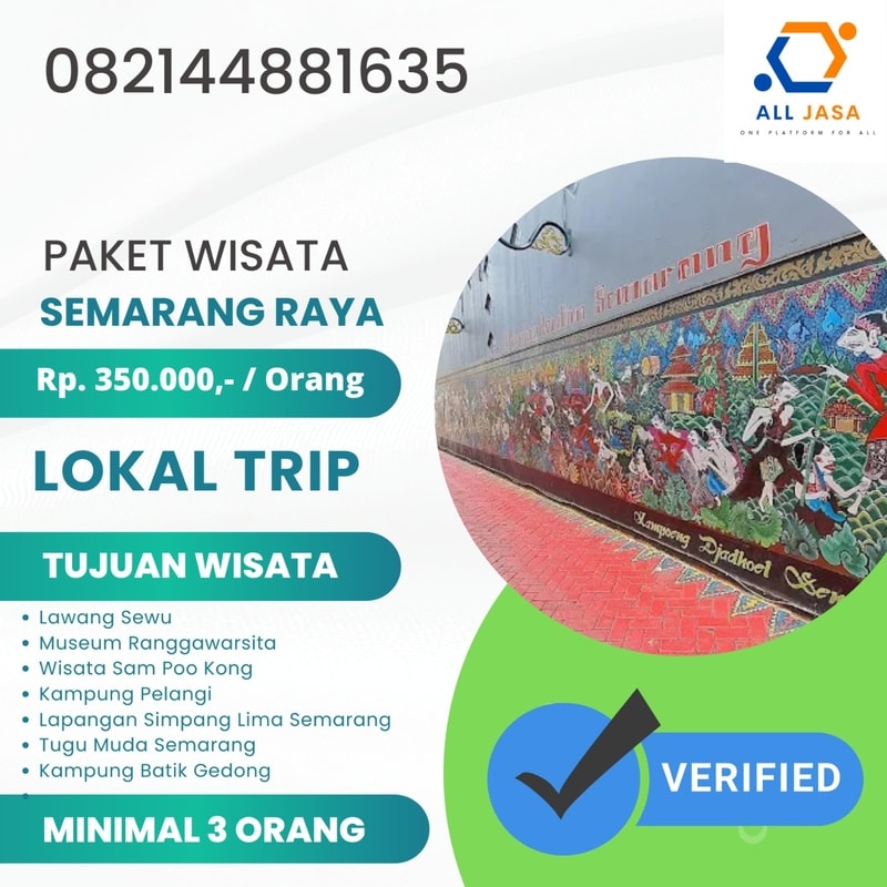 Wisata Semarang, Paket Wisata Semarang, Trip Semarang Murah, One Day Trip Semarang, Tur Semarang Terbaik, Liburan Semarang Hemat, Agen Travel Semarang Terpercaya, Paket Tur Semarang Lengkap, Jasa Wisata Semarang Profesional, Lokal Trip Semarang Murah, Wisata Semarang 1 Hari, Paket Wisata Semarang 350 Ribu, Trip Semarang Min 3 Orang, Kunjungan Lawang Sewu, Wisata Sam Poo Kong, Tur Kampung Pelangi Semarang, Liburan Simpang Lima Semarang, Wisata Tugu Muda Semarang, Explore Kampung Batik Gedong, Tur Museum Ranggawarsita, Paket Wisata Kota Lama Semarang (related), City Tour Semarang Murah, Wisata Semarang dari Jogja, Trip Semarang dari Solo, Tur Semarang dari Pekalongan, Paket Wisata Semarang dari Kudus, Liburan Semarang dari Demak, Wisata Semarang dari Kendal, Trip Semarang dari Salatiga, Tur Semarang dari Magelang, Paket Wisata Semarang dari Tegal, Liburan Semarang dari Jakarta, Wisata Semarang Terdekat Stasiun Tawang, Trip Semarang Terdekat Stasiun Poncol, Tur Semarang Murah Terdekat, Paket Wisata Semarang Terbaik di Jawa Tengah, Agen Travel Semarang Profesional, Jasa Wisata Semarang Berpengalaman, Paket Tur Semarang Harian Murah, One Day Trip Semarang Lengkap, Lokal Trip Semarang Praktis, Liburan Keluarga Semarang Seru, Trip Rombongan Semarang Murah, Tur Komunitas Semarang, Wisata Semarang Backpacker Hemat, Explore Semarang Murah Terbaik, Jalan-jalan Semarang Harian, Perjalanan Sejarah Semarang, Agen Perjalanan Semarang Terpercaya, Paket Wisata Semarang Verified, ALL Wisata Indonesia Semarang, PT All Jaringan Solusi Wisata Semarang, Kontak Agen Wisata Semarang 082144881635, WA Paket Trip Semarang, Nomor Telepon Wisata Semarang, Wisata Semarang Jawa Tengah, Trip Semarang Murah Jawa Tengah, Tur Semarang Terbaik Jawa Tengah, Paket Wisata Semarang dari Jawa Barat, Liburan Semarang dari Jawa Timur, Agen Travel Semarang Terdekat, Jasa Wisata Semarang Lokal, Paket Tur Semarang Otentik, Rekomendasi Wisata Semarang Sehari, Harga Paket Wisata Semarang Harian Termurah, Biaya Trip Semarang 3 Orang, Tarif Tur Semarang Lengkap Terjangkau, Paket Liburan Semarang Hemat Budget, Wisata Sejarah Murah Semarang, Trip Budaya Semarang Terbaik, Tur Kota Tua Semarang Lengkap, Paket Wisata Keluarga Semarang Edukatif, Wisata Foto Semarang Instagramable, Jasa Tur Guide Semarang (optional), Promo Paket Wisata Semarang, Penawaran Trip Semarang Spesial, Konsultasi Wisata Semarang Gratis, Biro Perjalanan Semarang Terbaik, Layanan Turis Semarang Terpercaya, Vendor Trip Semarang Profesional, Spesialis Paket Wisata Semarang Murah, Paket Wisata Semarang Recommended, Trip Semarang Hits, Tur Semarang Kota Atlas, Liburan Semarang Murah Meriah Terbaik, Paket Wisata Semarang Mahasiswa, Trip Semarang Rombongan Kantor Murah, Tur Semarang Keluarga Besar Lengkap, Paket Wisata Semarang Ramah Anak, Wisata Semarang Murah Terpercaya, Trip Semarang Terbaik Cepat, Tur Semarang Profesional Hemat, Paket Wisata Semarang Lengkap Praktis, Liburan Semarang Tanpa Repot, Explore Lawang Sewu Murah, Wisata Sam Poo Kong Hemat, Trip Kampung Pelangi Terbaik, Kunjungan Tugu Muda Semarang, Tur Kampung Batik Semarang Murah, Wisata Museum Ranggawarsita Edukatif, Paket Wisata Semarang 1 Hari Terbaik, Jasa Trip Organizer Semarang Terpercaya, Liburan Hemat Semarang Kota Lumpia, Tempat Wisata Semarang Wajib, Panduan Tur Semarang Sehari, Paket Wisata Semarang Termasuk Transportasi